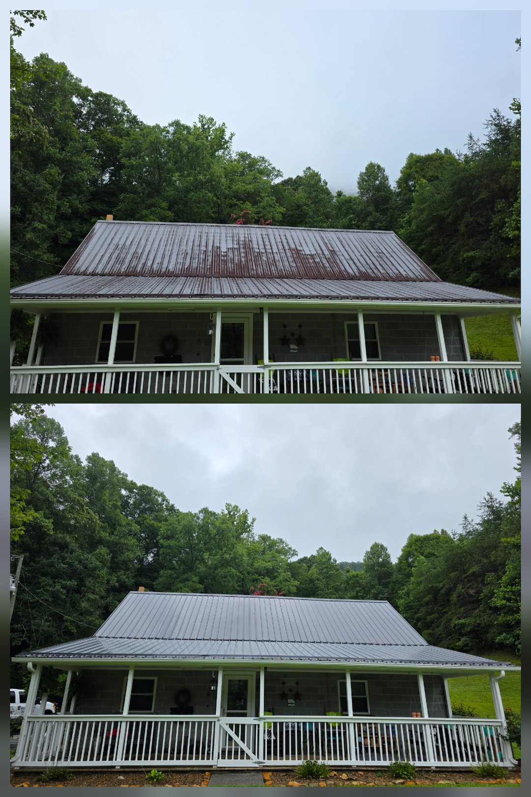 Metal roof washing Pulear NC
